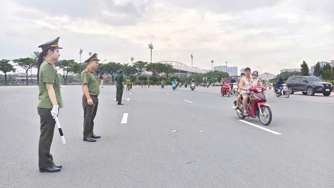 Giữ nghiêm tư thế, tác phong, hình ảnh người chiến sỹ Công an dù thời gian thực hiện nhiệm vụ kéo dài