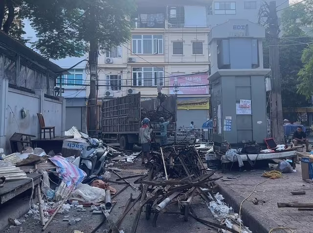 Phường Giảng Võ quyết tâm &quot;xóa&quot; chợ tạm, chợ &quot;cóc&quot;