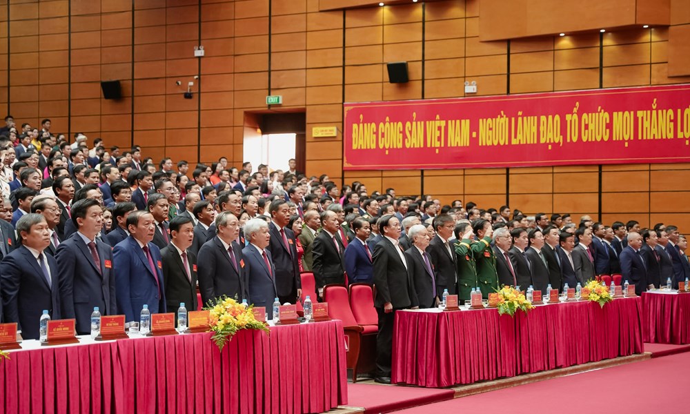 Khai mạc trọng thể Đại hội đại biểu Đảng bộ tỉnh Quảng Trị lần thứ I, nhiệm kỳ 2025–2030 - ảnh 3