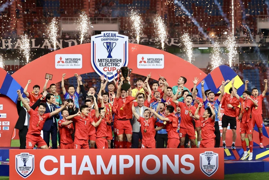 Tuyển Việt Nam đang là đương kim vô địch AFF Cup.