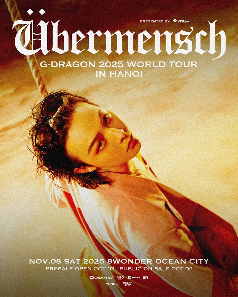 Fan đổ về Ocean City check in G-DRAGON 2025 WORLD TOUR [Übermensch] IN HANOI, háo hức chờ concert lịch sử - ảnh 6