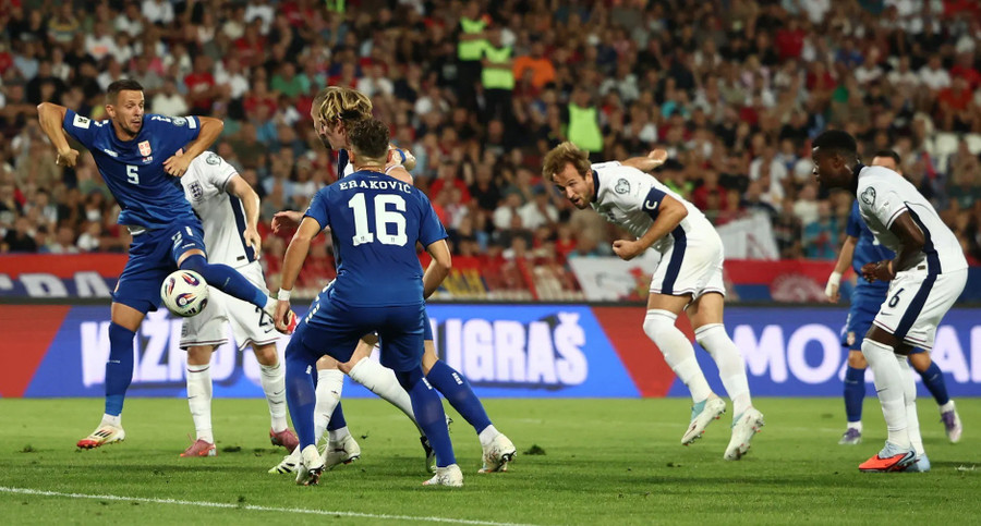 Harry Kane góp phần giúp tuyển Anh trở thành đại diện châu Âu đầu tiên sớm giành vé dự World Cup 2026. anh-1.jpg