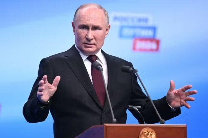 Tổng thống Nga Putin.