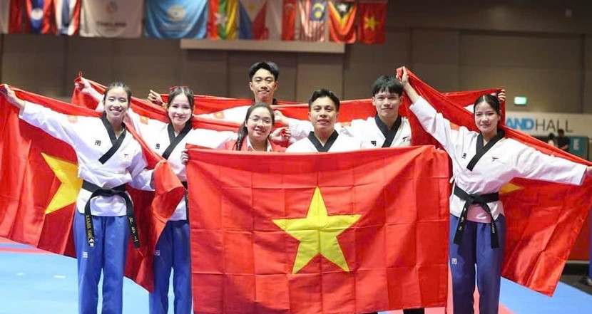 Taekwondo góp 1 HCV cho đoàn Việt Nam trong ngày thi đấu đầu tiên b6e59d60cd13424d1b02.jpg