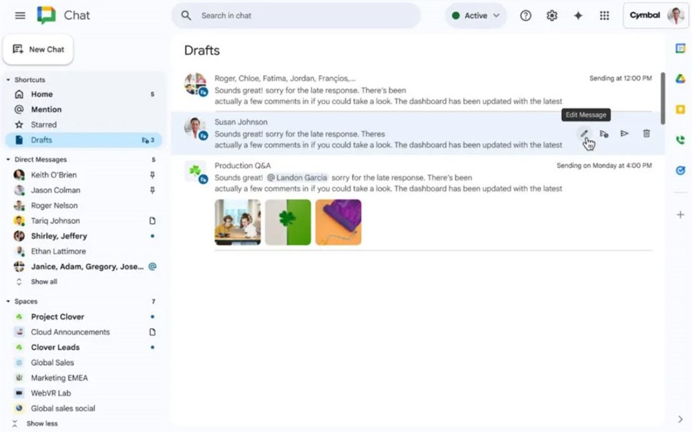 Google Chat ra mắt giao diện web mới với nhiều tính năng - ảnh 2