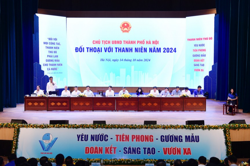 Đối thoại thanh niên Thủ đô: Khơi dậy khát vọng, tiên phong sáng tạo
