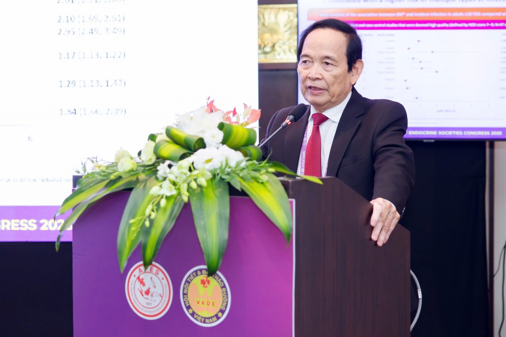 GS.TS.BS. Trần Hữu Dàng, Chủ tịch Hội Nội tiết – Đái tháo đường Việt Nam