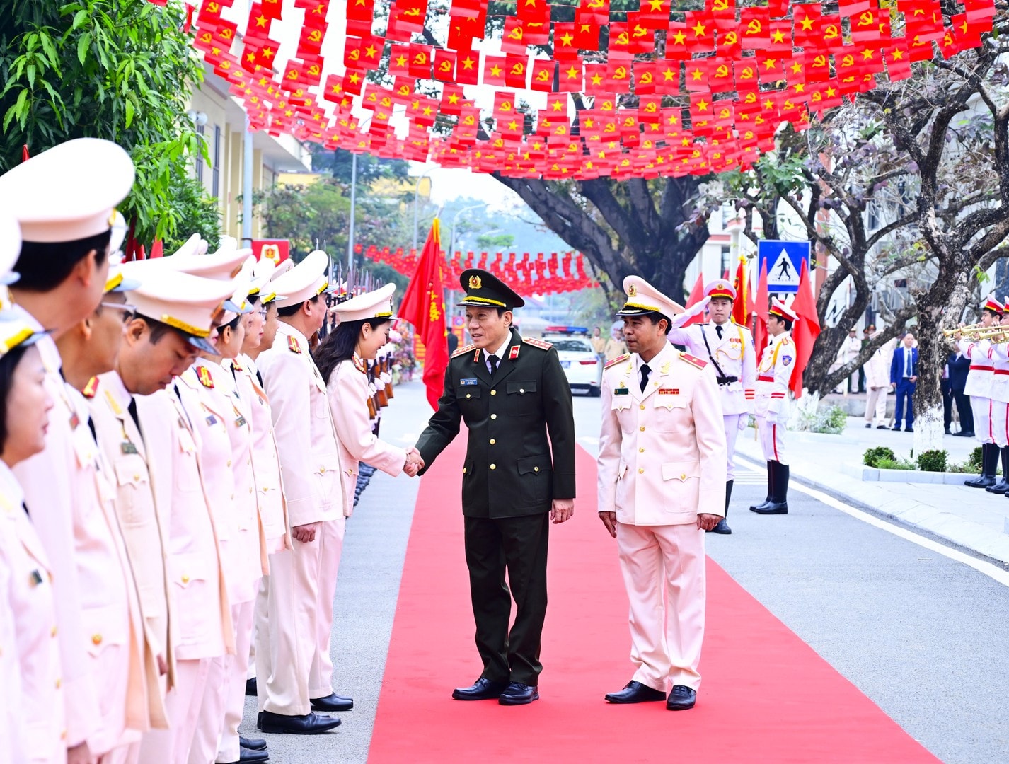 Bộ trưởng Lương Tam Quang dự Lễ kỷ niệm 60 năm Trường Cao đẳng CSND I