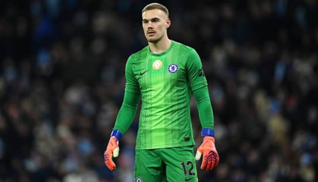 Thủ thành Filip Jorgensen có màn trình diễn xuất sắc với nhiều pha cứu thua quan trọng cho Chelsea.