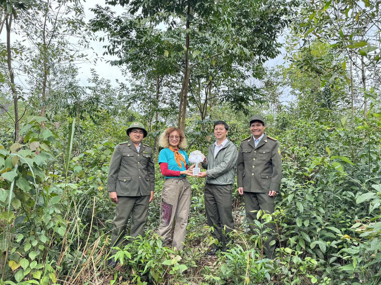 Cuối năm 2025, Gaia đã tổ chức nghiệm thu các khu rừng trồng tại Vườn Quốc gia Xuân Liên (Thanh Hóa), đánh dấu một cột mốc quan trọng trong hành trình phục hồi rừng đầu nguồn tại khu vực này.