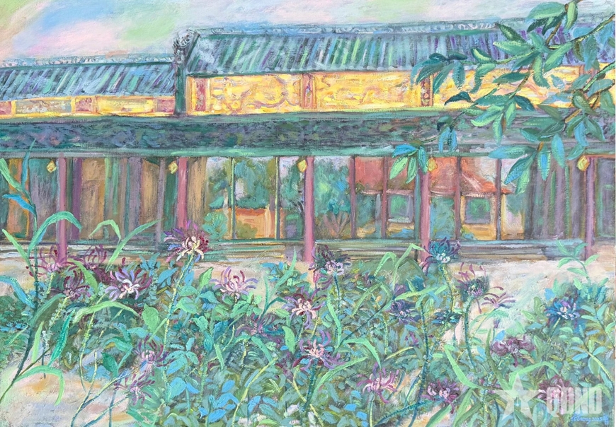 Giấc mơ di sản trong “Mộng giữa chiều hoa” của họa sĩ Lê Trang