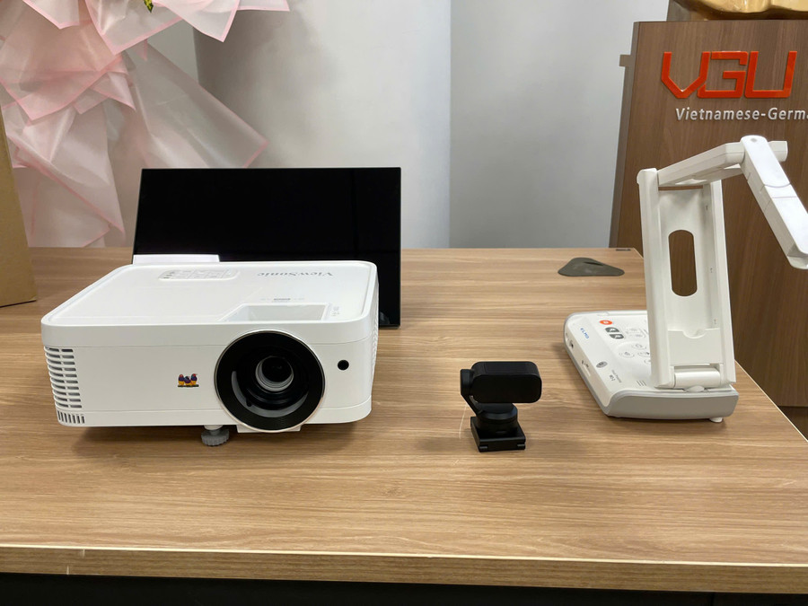 Bộ thiết bị kỹ thuật số phục vụ dạy học tại các trường nghề. Ảnh: Hà An. 817cc683a0cc2e9277dd.jpg