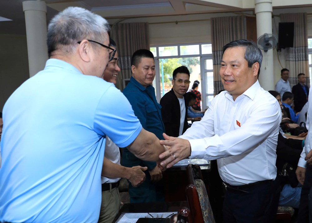 Chủ tịch UBND TP. Hà Nội tiếp xúc cử tri trước bầu cử - ảnh 4