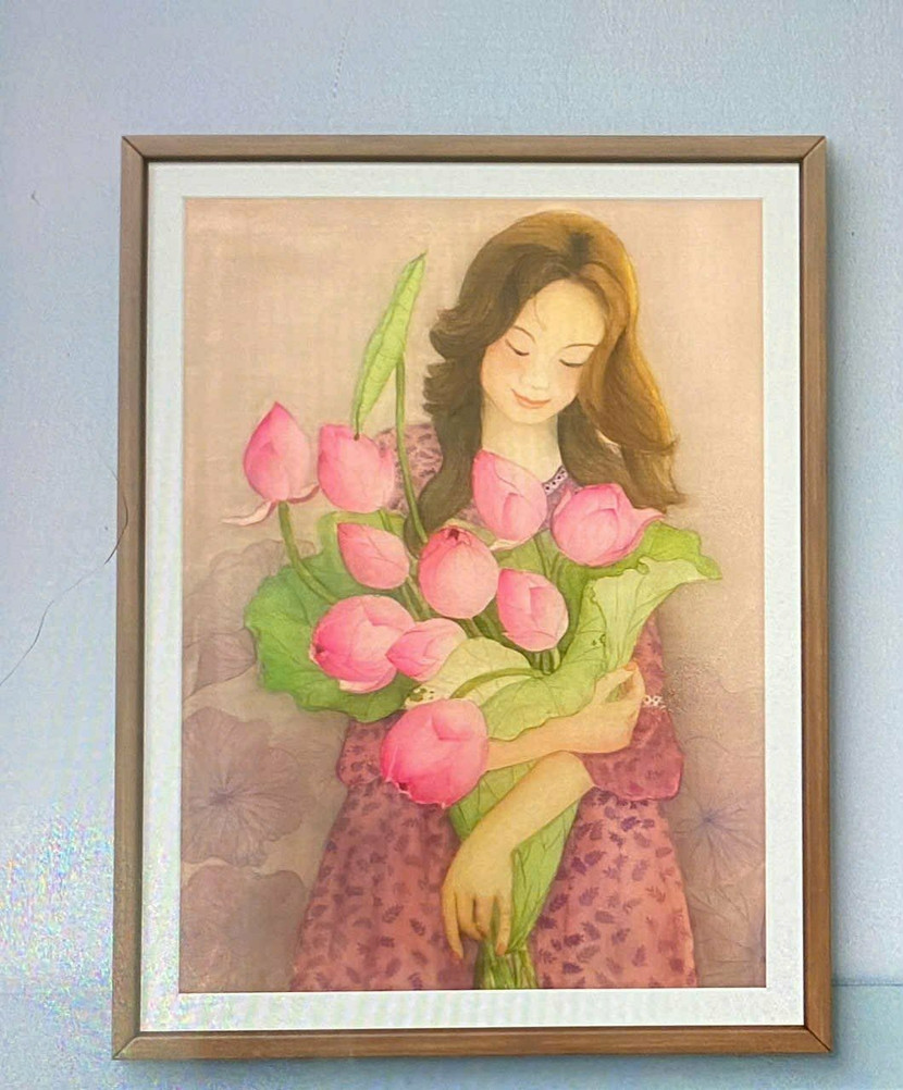 "Sen hồng" - Tào Thị Thanh Huyền, lụa idssuw-y.jpg