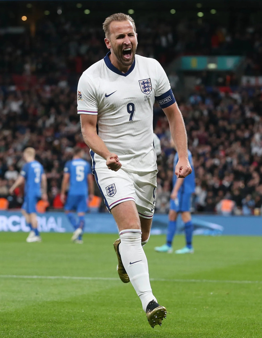 Thủ quân Harry Kane được dự đoán sẽ đoạt danh hiệu Vua phá lưới World Cup 2026. anh-2.jpg