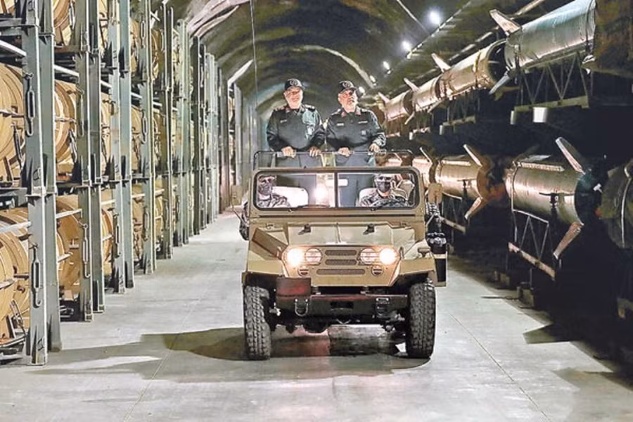 Mỹ dùng giải pháp đơn giản để 'khóa' tên lửa đạn đạo Iran trong các đường hầm