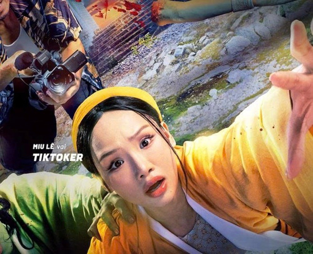 Miu Lê trong phim “Đại tiệc trăng máu 8”. Ảnh: NSX 1ml1.jpg