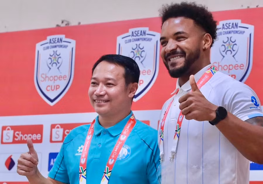 Xuân Son tự tin trước trận chung kết Shopee Cup 2025/2026. Ảnh: Thép Xanh Nam Định.