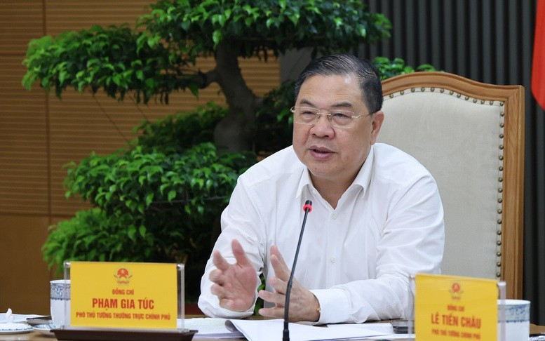 Phó Thủ tướng Thường trực Phạm Gia Túc - Ảnh: VGP 8j0a7156-177918263972558222231.jpg