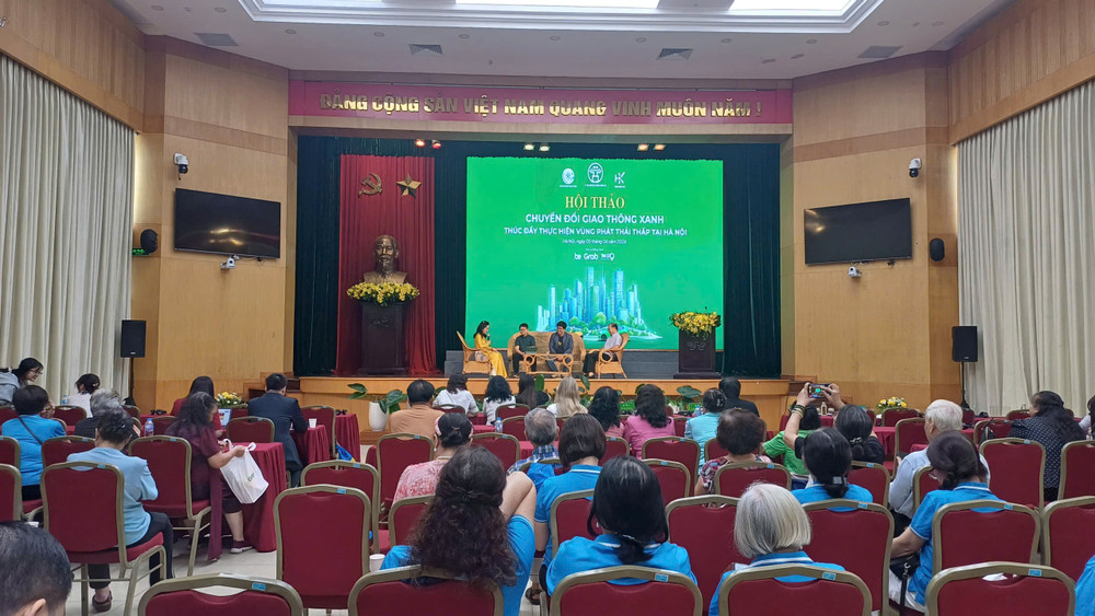 Hội thảo “Chuyển đổi giao thông xanh”. Ảnh NH. anh-2.jpg