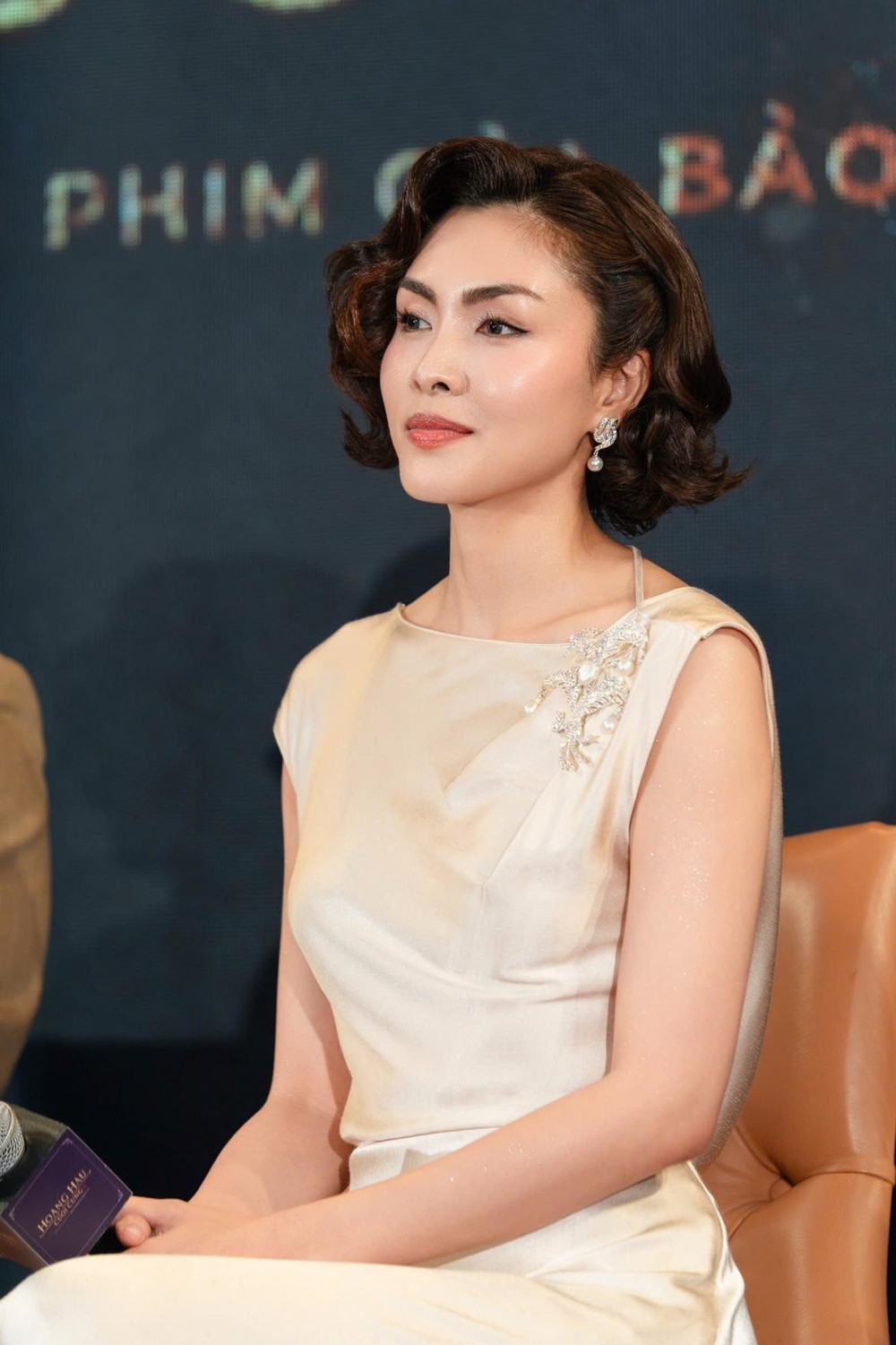 Tăng Thanh Hà trở lại màn ảnh sau 13 năm với vai Nam Phương Hoàng hậu. Ảnh: VOV thanhha1.jpg