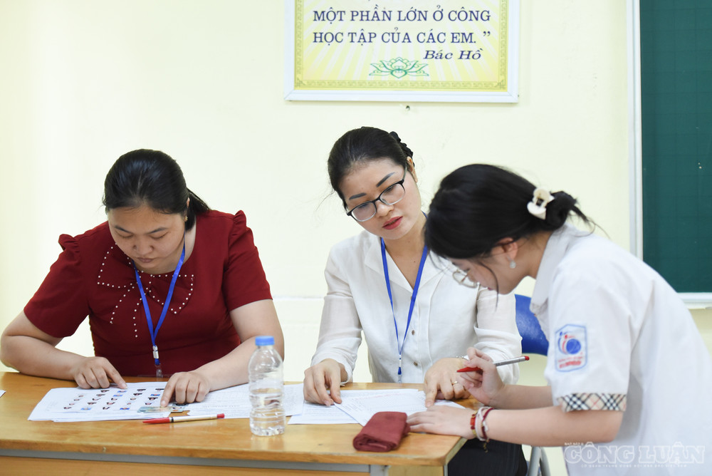 Năm nay có 1.241.914 thí sinh đăng ký dự thi tốt nghiệp THPT; hơn 874.000 thí sinh đã nhập nguyện vọng xét tuyển trên hệ thống chung của bộ; tổng số 7.180.860 nguyện vọng. Ảnh: Xuân Quý clo_br_dsc-6102.jpg