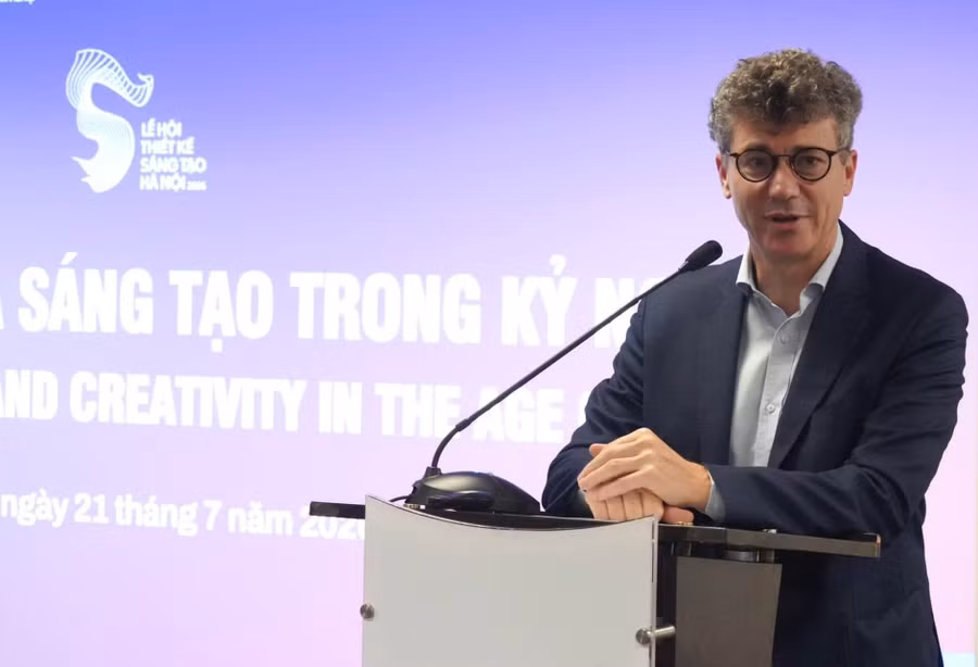 Ông Jonathan Baker - Trưởng đại diện UNESCO tại Việt Nam. Ảnh: BTC. ai-va-bai-toan-gin-giu-1.jpg