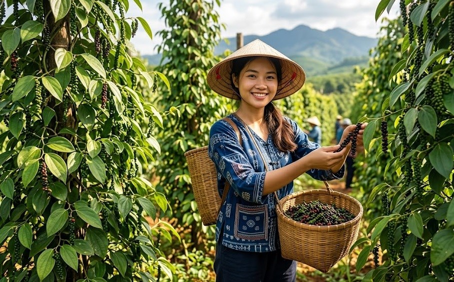 Giá tiêu hôm nay 9.9 tăng mạnh ở tất cả vùng trọng điểm - ảnh 1