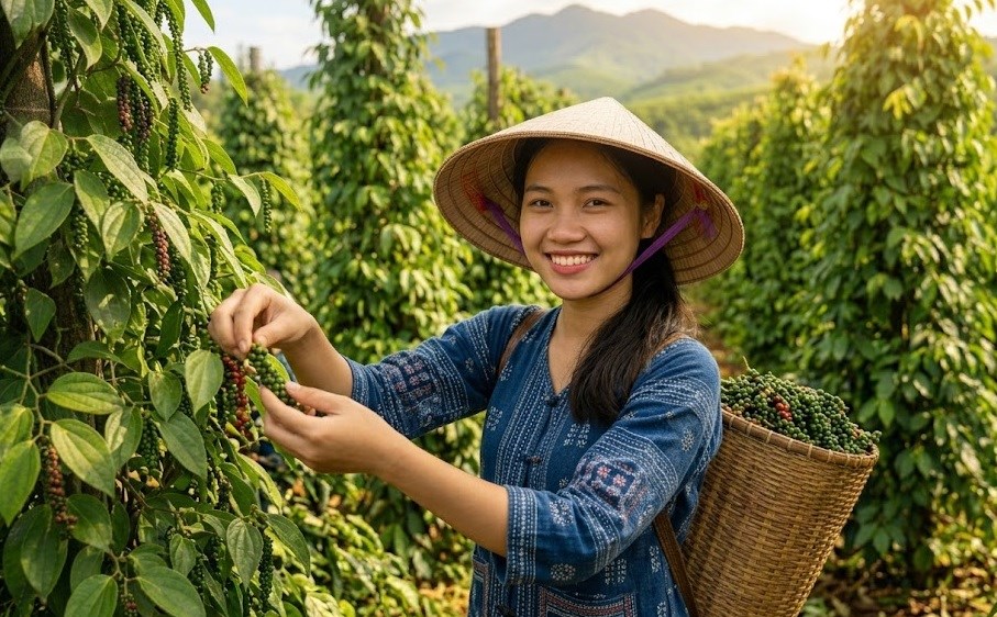 Giá hồ tiêu hôm nay 14.9 giữ vùng cao, thị trường chờ tín hiệu mới - ảnh 1