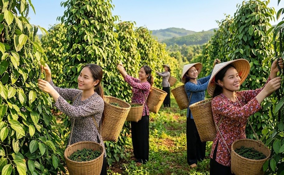 Giá hồ tiêu hôm nay 23.9: Giảm tới 1.000 đồng/kg tại nhiều vùng - ảnh 1