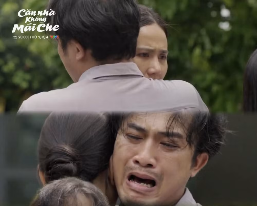 Doãn Quốc Đam gây xúc động với cảnh chia tay con trong phim giờ vàng. Ảnh: chụp màn hình anh-man-hinh-2026-10-14-luc-092222.png